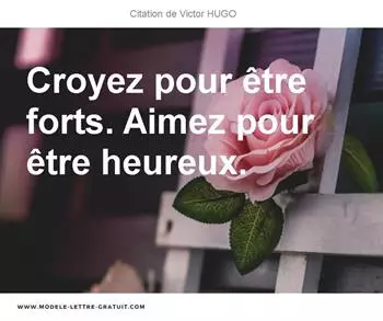 Citations Victor HUGO