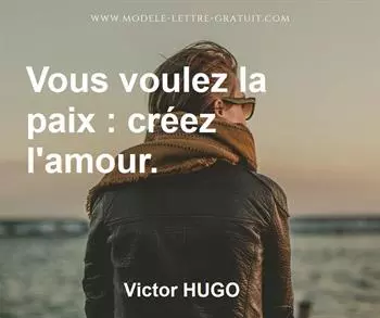 Citation de Victor HUGO