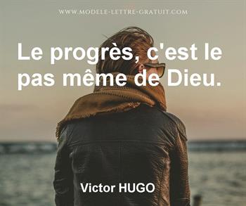 Citation de Victor HUGO