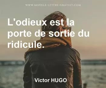 Citation de Victor HUGO