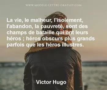 Citation de Victor Hugo