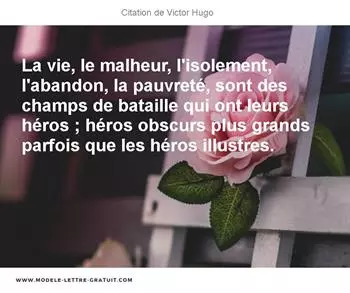 Citations Victor Hugo