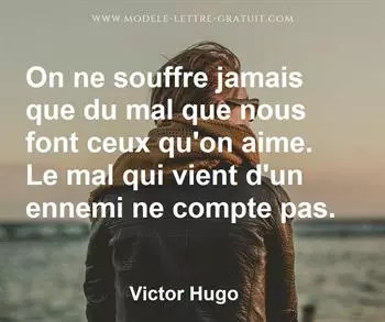 Citation de Victor Hugo