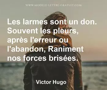 Citation de Victor Hugo