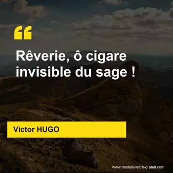 Citation Victor HUGO