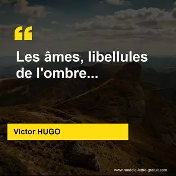 Citation Victor HUGO