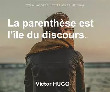 Citation de Victor HUGO