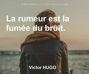 Citation de Victor HUGO