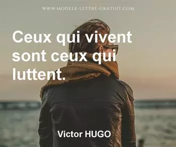 Citation de Victor HUGO