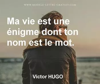 Citation de Victor HUGO