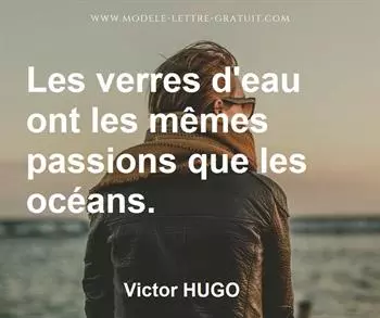 Citation de Victor HUGO