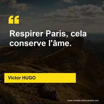 Citation Victor HUGO