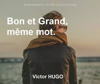 Citation de Victor HUGO
