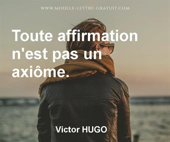 Citation de Victor HUGO