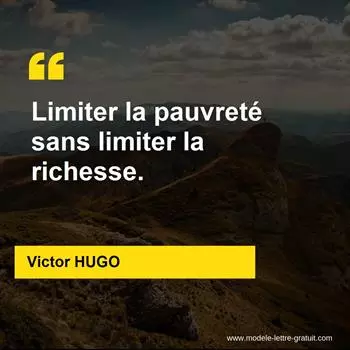 Citation Victor HUGO