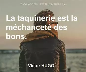 Citation de Victor HUGO