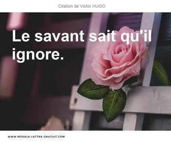 Citations Victor HUGO