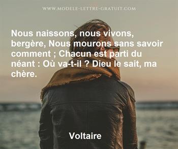 Citation de Voltaire