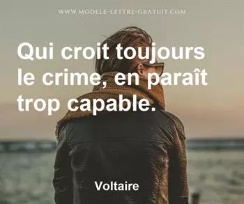 Citation de Voltaire