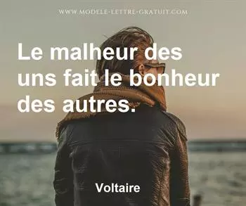 Citation de Voltaire