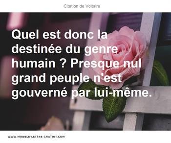 Citations Voltaire