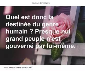 Citations Voltaire