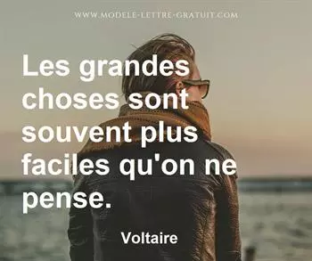 Citation de Voltaire