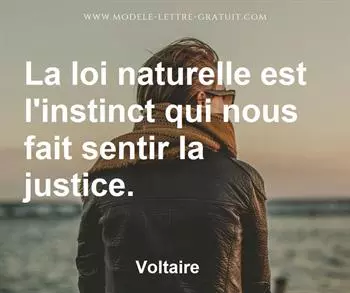 Citation de Voltaire