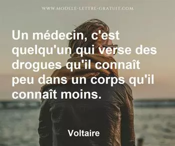 Citation de Voltaire