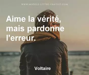 Citation de Voltaire