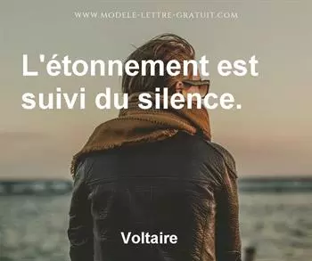 Citation de Voltaire