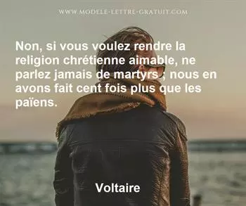 Citation de Voltaire