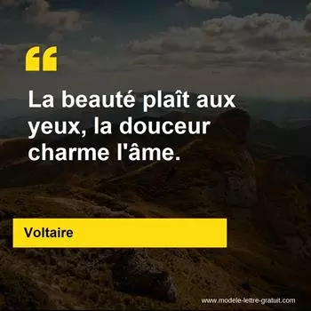 Citation Voltaire