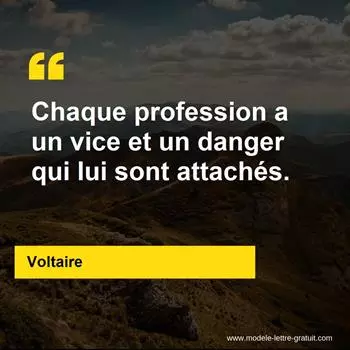 Citation Voltaire