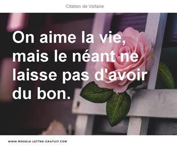 Citations Voltaire
