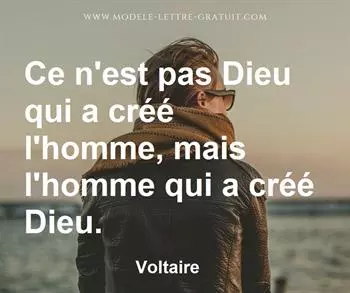 Citation de Voltaire