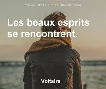 Citation de Voltaire