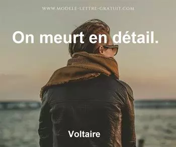 Citation de Voltaire