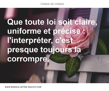 Citations Voltaire