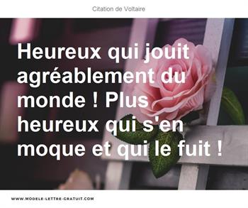 Citations Voltaire