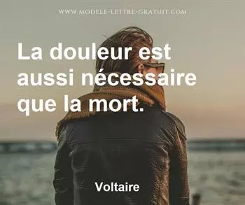 Citation de Voltaire