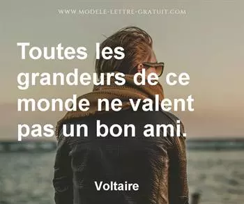 Citation de Voltaire