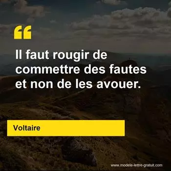 Citation Voltaire