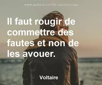 Citation de Voltaire