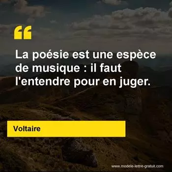 Citation Voltaire