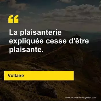 Citation Voltaire