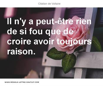 Citations Voltaire