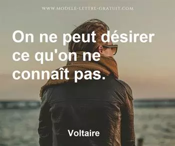 Citation de Voltaire