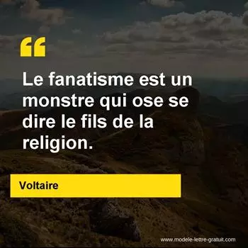 Citation Voltaire