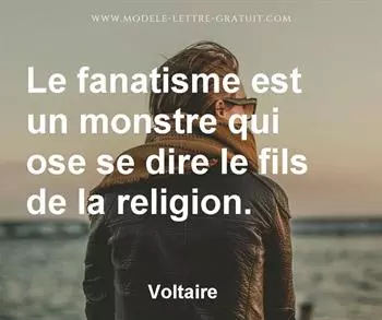 Citation de Voltaire